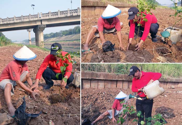 Mentan Dorong Pemanfaatan Bantaran Sungai KBT Jakarta untuk KRPL